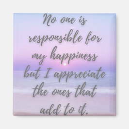 幸福は内に始まり、つながりとともに成長 マグネット