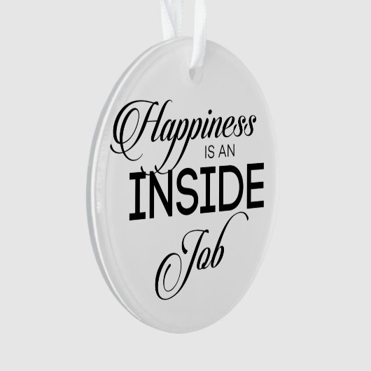 幸福は内職だ オーナメント (正面)