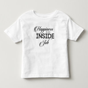 幸福は内職だ トドラーTシャツ