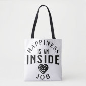 幸福は内職だ トートバッグ (正面)