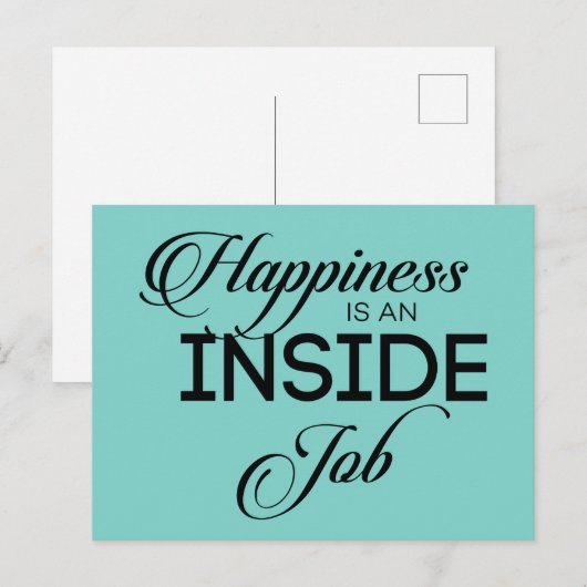 幸福は内職だ ポストカード (正面/裏面)