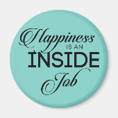 幸福は内職だ マグネット (正面)