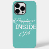 幸福は内職だ Case-Mate iPhoneケース (裏面)