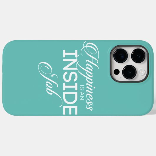 幸福は内職だ Case-Mate iPhoneケース (裏面 (横))