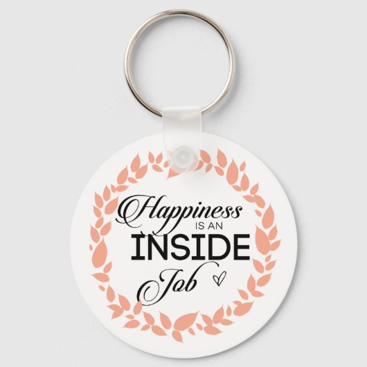 幸福は内職のリース キーホルダー (正面)