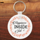 幸福は内職のリース キーホルダー (正面)