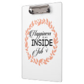 幸福は内職のリース クリップボード (左)