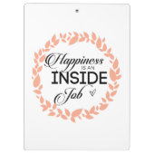 幸福は内職のリース クリップボード (裏面)