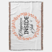 幸福は内職のリース スローブランケット (正面縦)