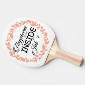 幸福は内職のリース 卓球ラケット (横)