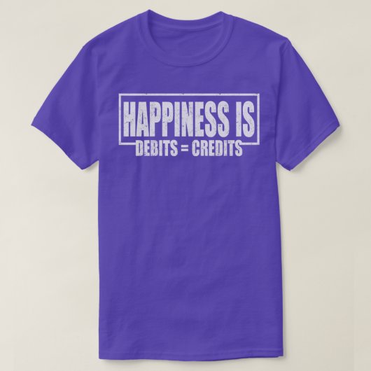 幸福は単位である Tシャツ (デザイン正面)