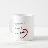 幸福は壮大な母である コーヒーマグカップ (正面左)