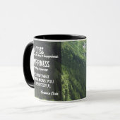 幸福は成功への鍵 マグカップ (正面左)