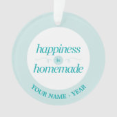 幸福は手製です オーナメント (正面)