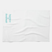 幸福は手製です キッチンタオル (横)