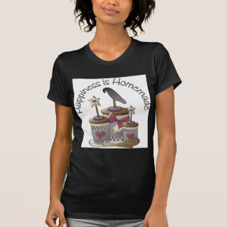 幸福は手製です Tシャツ