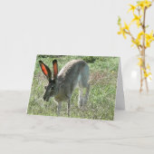 幸福は旅である カード (黄色い花)