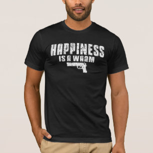 幸福は暖かい銃です Tシャツ