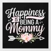 幸福は母の日の母なるフローラである ウィンドウサイン (シート)