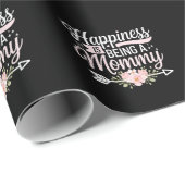 幸福は母の日の母なるフローラである ラッピングペーパー (ロールコーナー)