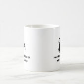 幸福は水を入れたての庭だ | ガーデニング コーヒーマグカップ (中央)