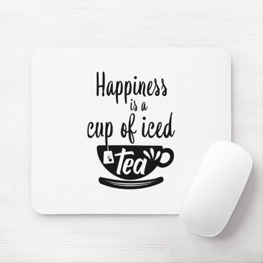 幸福は氷熱の夏おもしろいの一つ マウスパッド (マウス)