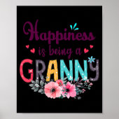 幸福は永遠に続く女性のおばあちゃんフローラ ポスター (正面)