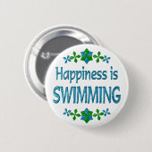幸福は泳いでいます 缶バッジ (正面&裏面)