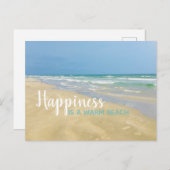 幸福は温かいビーチ ポストカード (正面/裏面)