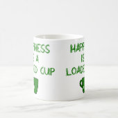幸福は満杯だ コーヒーマグカップ (中央)