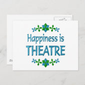 幸福は演劇なり ポストカード (正面/裏面)
