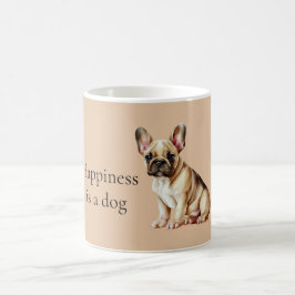 幸福は犬なり コーヒーマグカップ