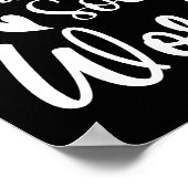 幸福は社会人の女性おもしろい男性である ポスター (角)