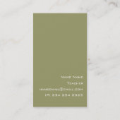 幸福は科学教えの宇宙原子 名刺 (裏面)