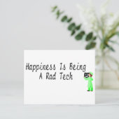 幸福は素晴らしい技術 ポストカード (スタンド正面)