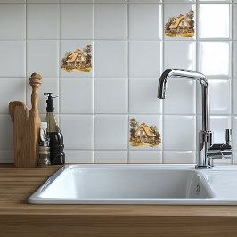 幸福は自家製 タイル