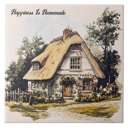 幸福は自家製 タイル (正面)