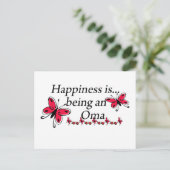 幸福は蝶々の大間である ポストカード (スタンド正面)