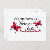 幸福は蝶々雅也である ポストカード (正面/裏面)