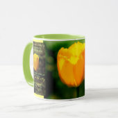 幸福は蝶のマグのようなものだ マグカップ (正面左)