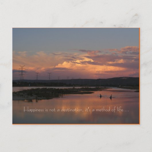 幸福は行先、それあります…ではないです ポストカード (正面)