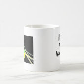 幸福は襲う何を愛情のあります コーヒーマグカップ (中央)