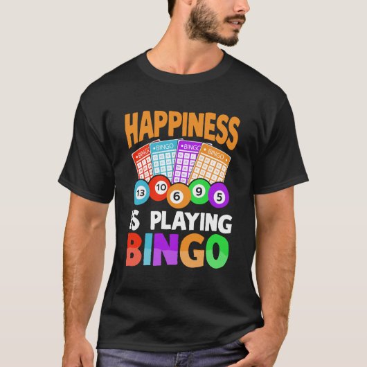 幸福は遊ビンゴ Tシャツ (正面)