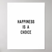 幸福は選択である ポスター (正面)