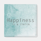 幸福は選択 マグネット (正面)