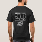 幸福は50 Incherです Tシャツ (裏面)