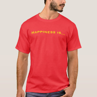 幸福は…あります Tシャツ