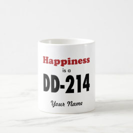 幸福はDD-214です コーヒーマグカップ