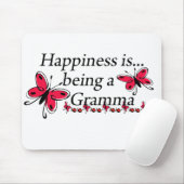 幸福はGrammaの蝶です マウスパッド (マウス)