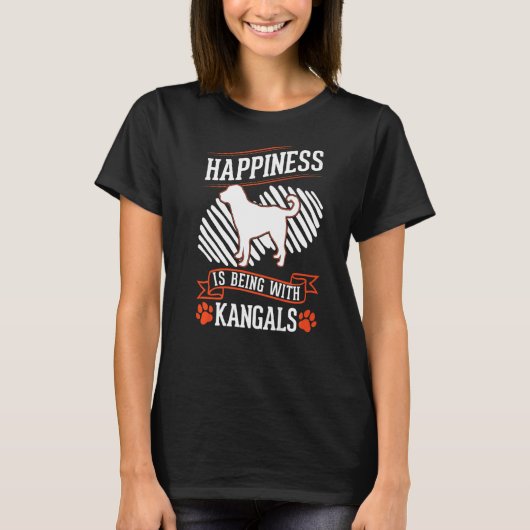 幸福はKangals Kangalと Tシャツ (正面)
